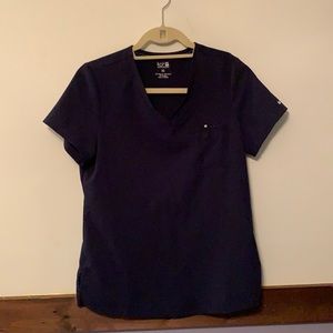 Koi V-Neck Scrub Top & Drawstring Cargo Bottom